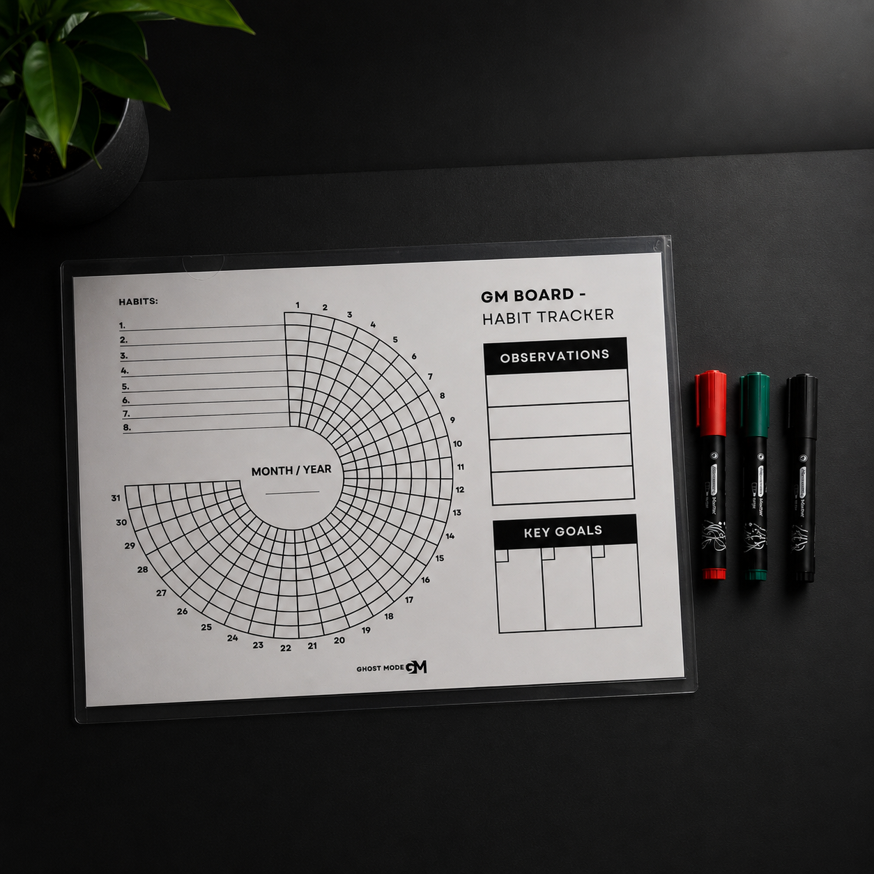 Ghost Mode Board - Habit tracker